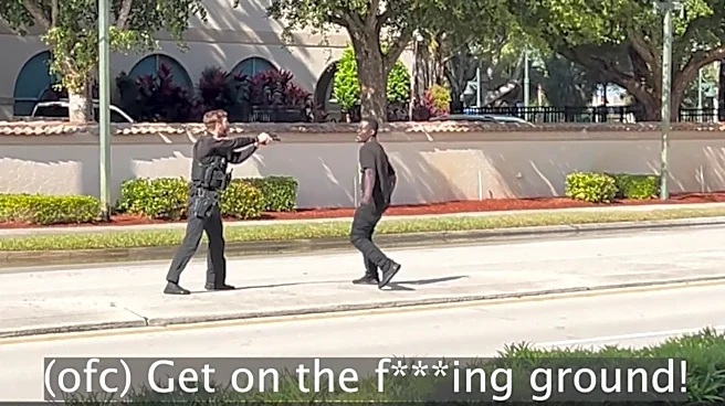 'Shots fired!' Bystander video shows moments before officer killed man