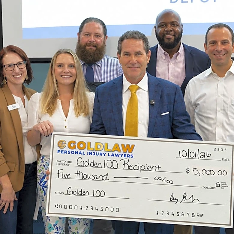 GOLDLAW donates $100,000 to 65 nonprofits in Palm Beach County