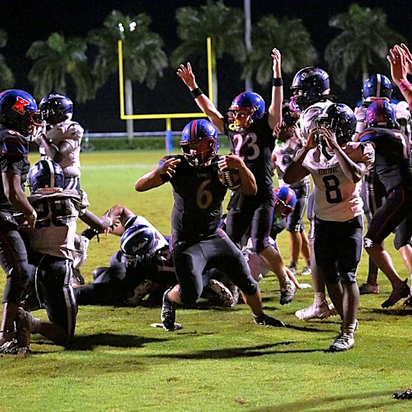 King's Academy football voted Baptist Health "Team of the Month"