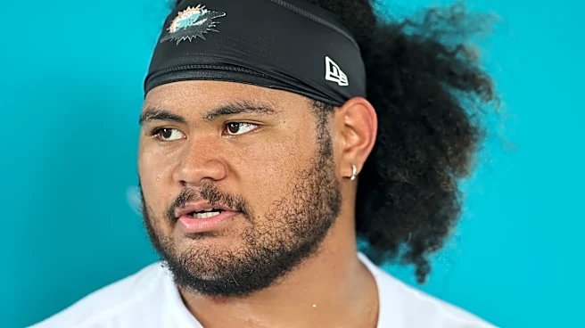 Jonah Savaiinaea injury update: Dolphins OL questionable to return