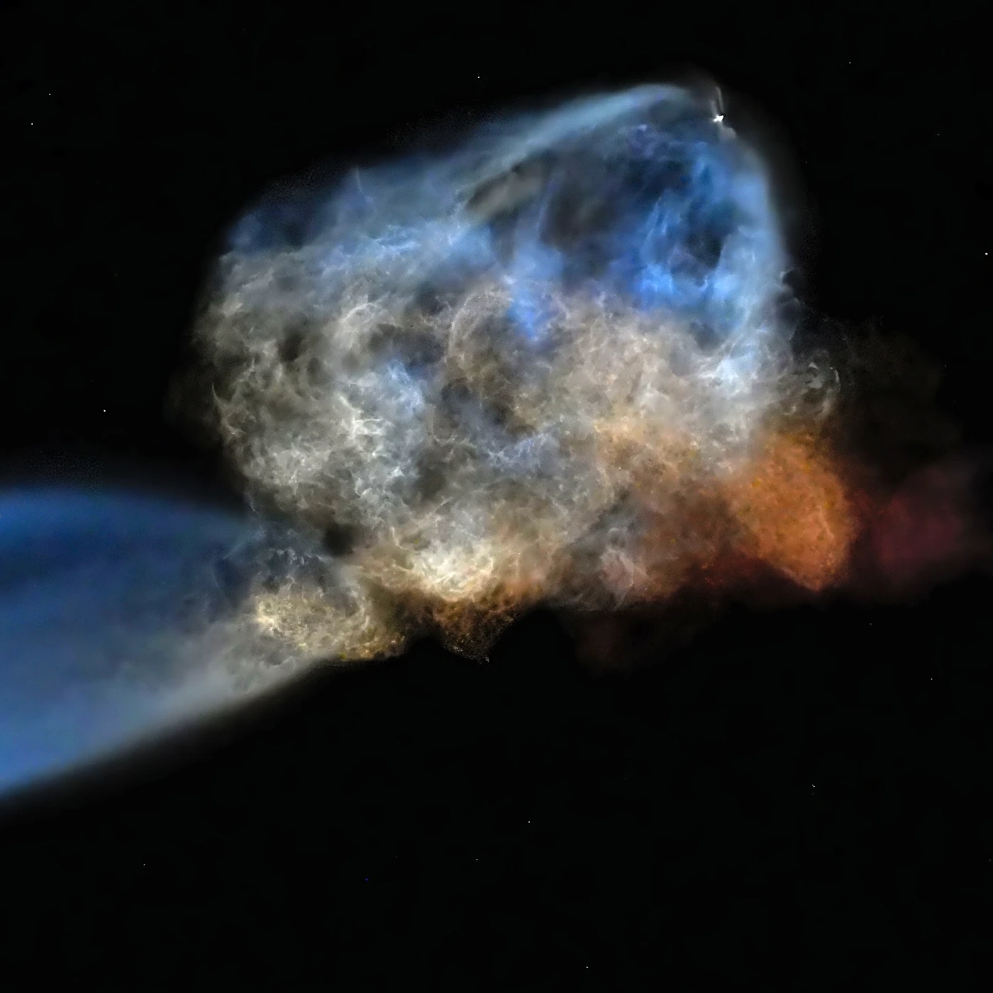 Did you see it? SpaceX rocket creates spectacle in Florida sky