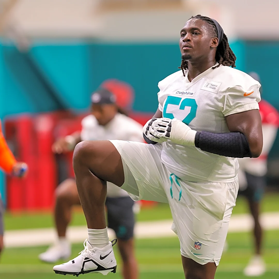 How 685 pounds on the left side fuels Dolphins' best rushing stat
