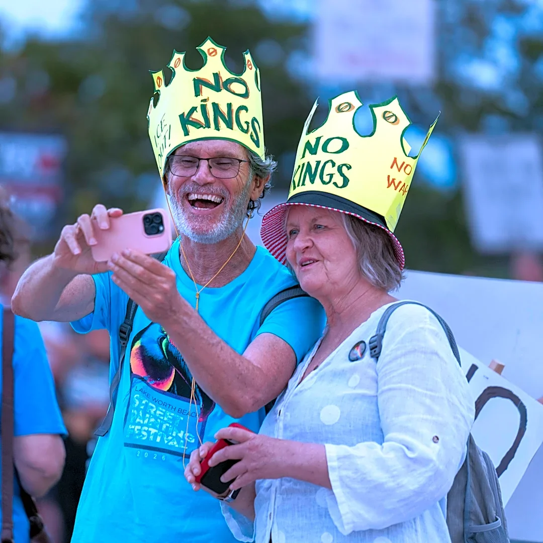 Live updates as 'No Kings' protests unfold across Palm Beach County