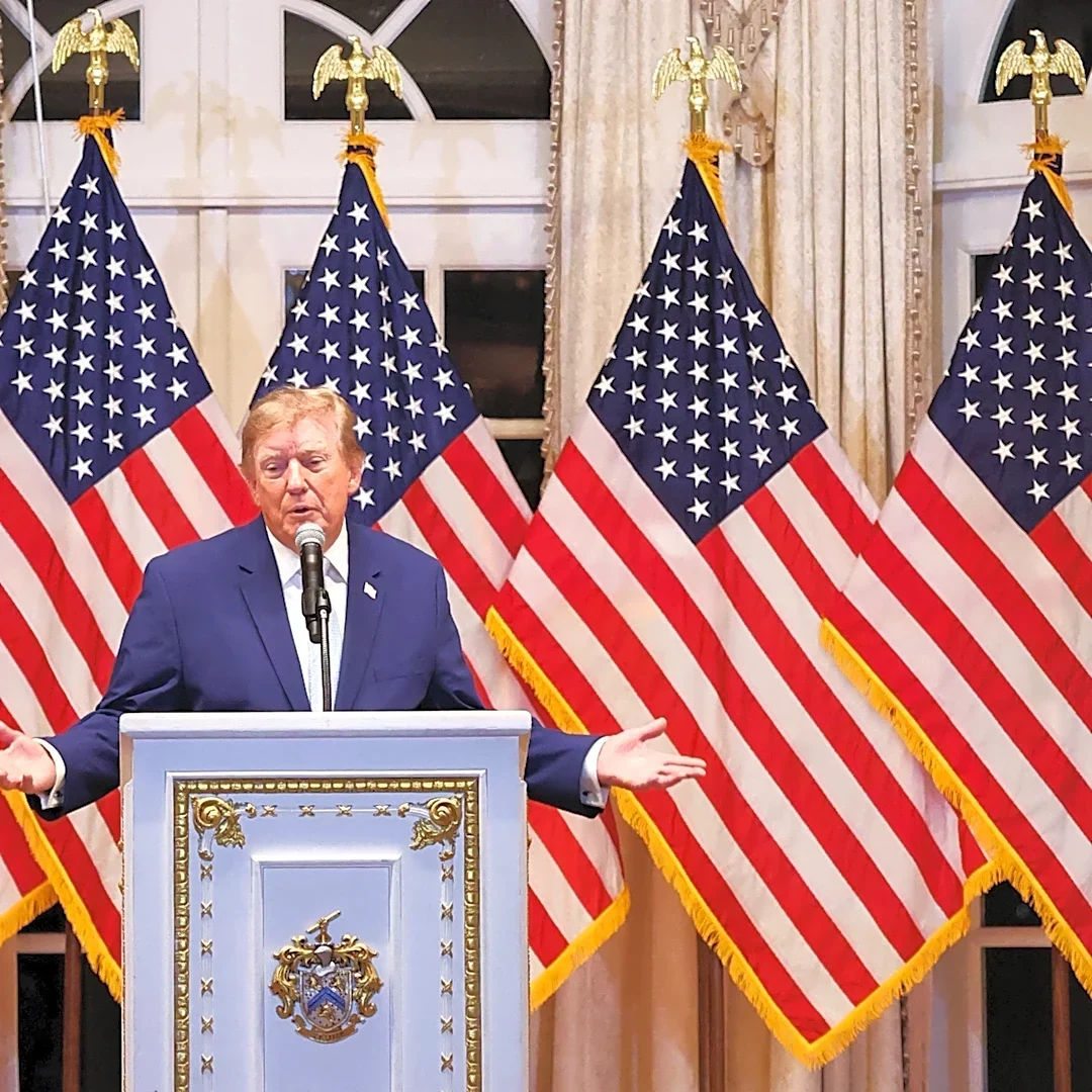 Trump backs Paxton, Netanyahu, quiet on local races on Palm Beach trip