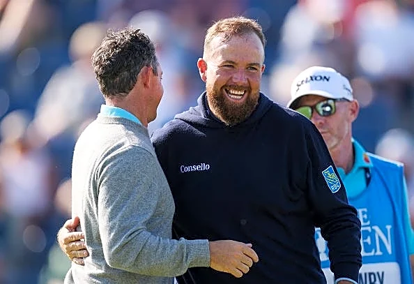 Shane Lowry reunites with Rory McIlroy after first-ever TGL trade