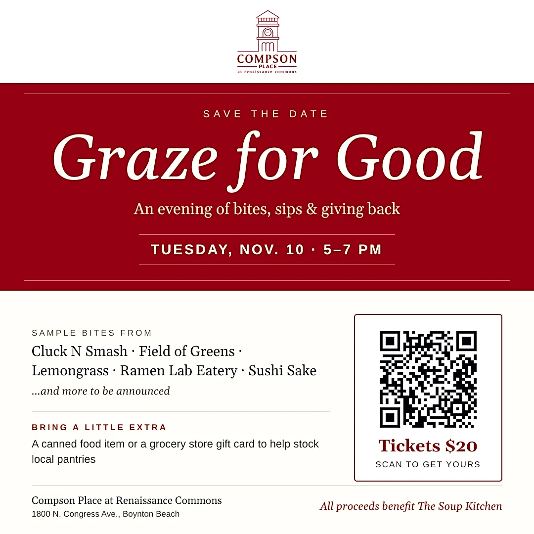 Boynton Beach's Graze for Good returns Nov. 10 with local eats