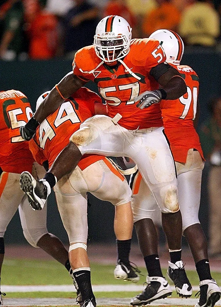 Former Miami teammates mourn Allen Bailey, aka 'The Hulk,' after death
