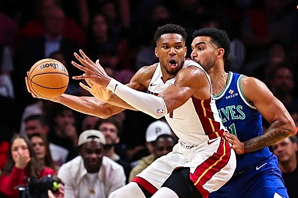 Giannis Antetokounmpo debut spoiled as Heat suffer lopsided loss