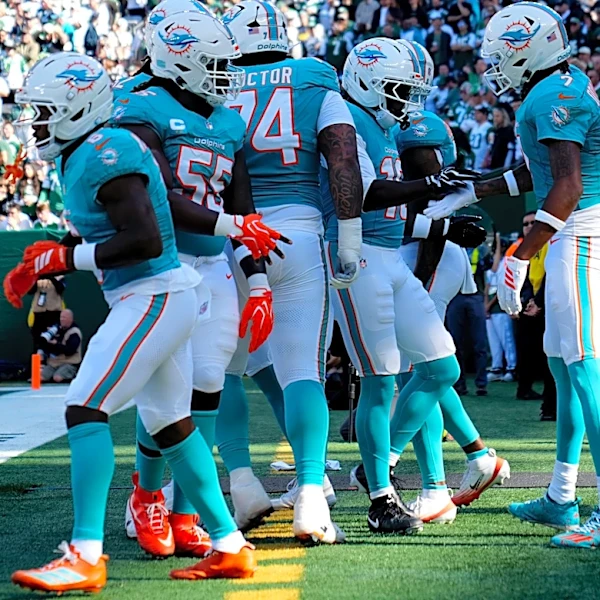 Here is what coach Jeff Hafley had to say after Dolphins' first win
