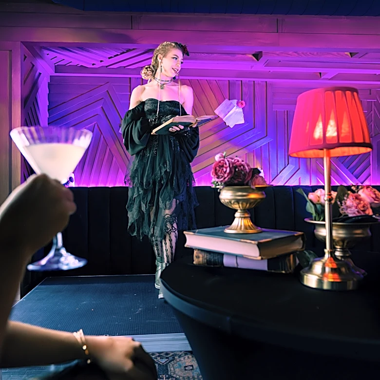 Why spooky season starts early at the Edgar Allan Poe Speakeasy