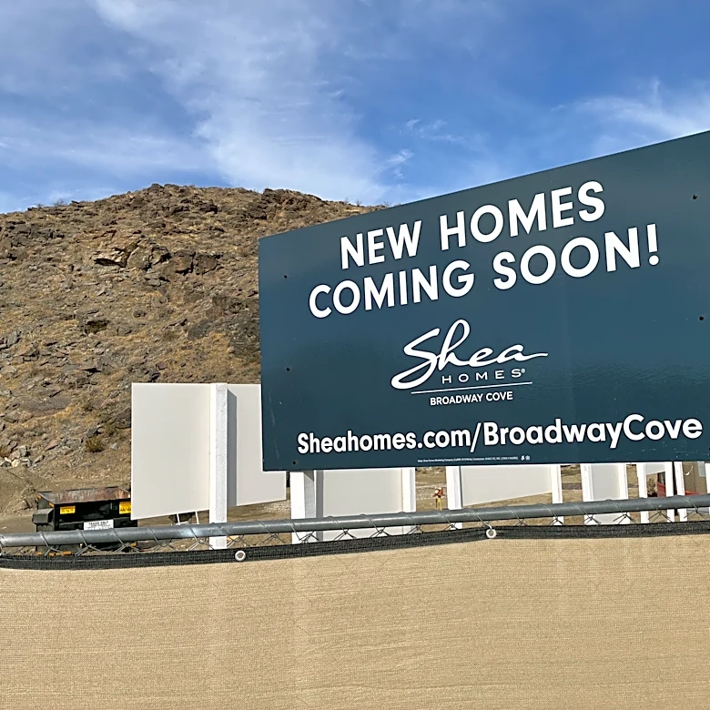 What's being built along Highway 111 in Cathedral City?