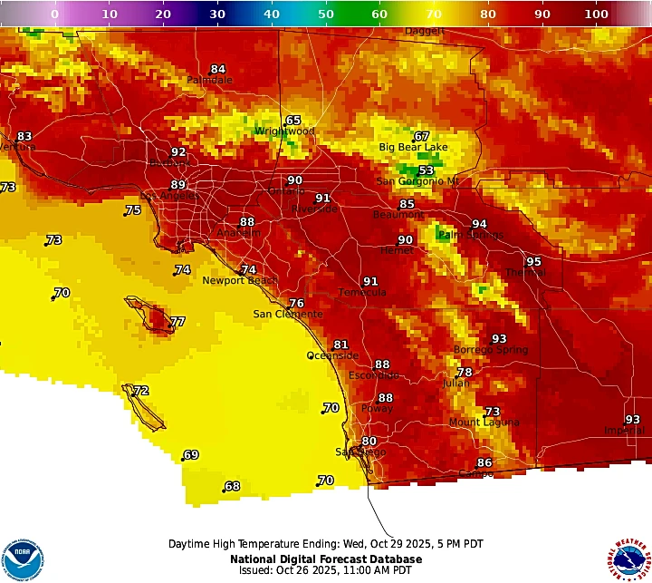 Why Southern California feels muggy and when relief will arrive