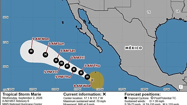 Hurricane won't hit California, but Coachella Valley may see rain