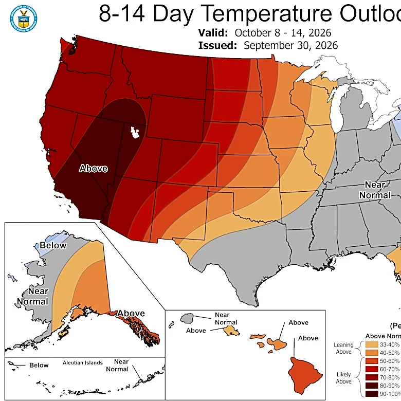 Multi-day heat wave expected to blanket large swathes of California