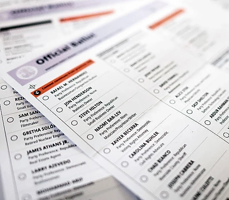 California mail ballot journey from the mailbox to the final count