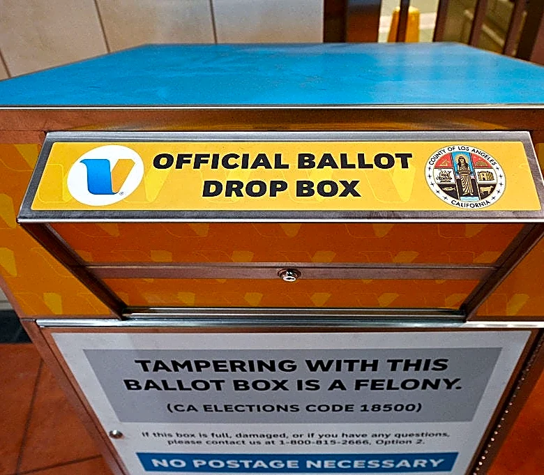 California ballot drop boxes are open. Here's how to find one