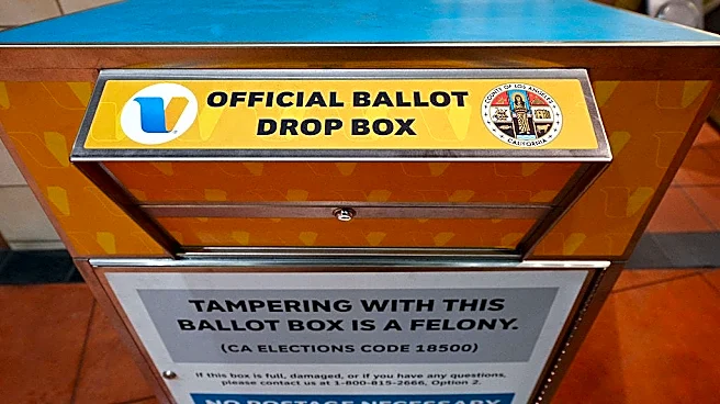 California ballot drop boxes are open. Here's how to find one