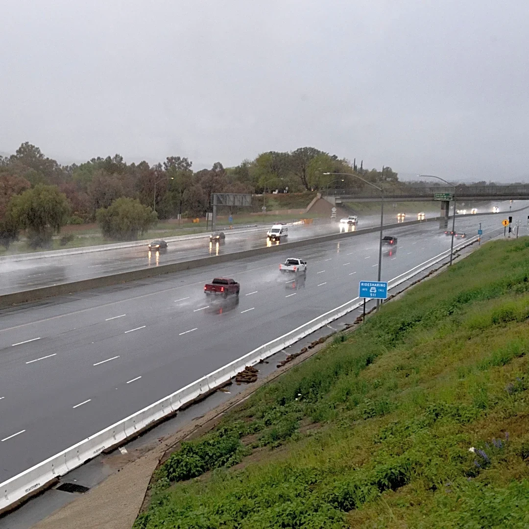 California temperatures cool as rainstorm forecast to shower the state