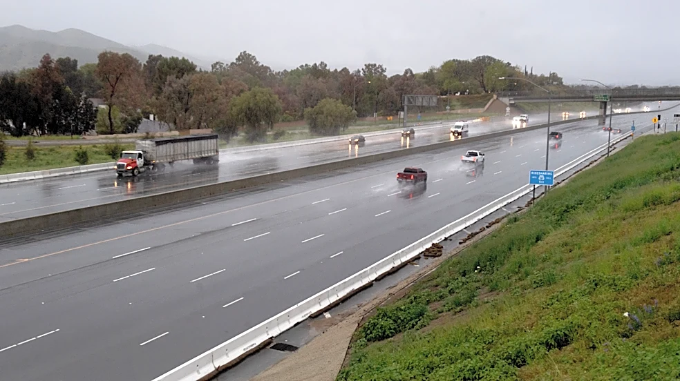 California temperatures cool as rainstorm forecast to shower the state