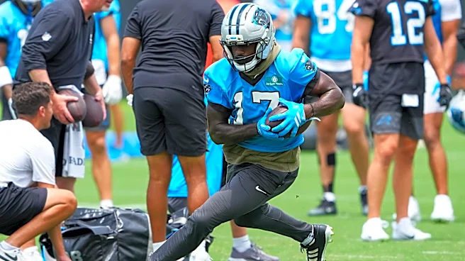 Panthers WR Xavier Legette shines on Sunday, continues 'great' start to training camp