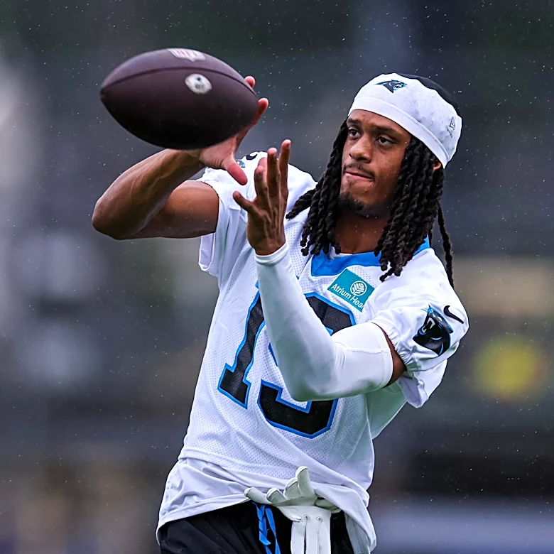 Panthers provide injury updates on 2 key starters, standout rookie WR