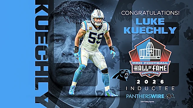 Panthers great Luke Kuechly enshrined into Pro Football Hall of Fame