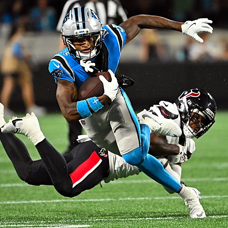 HC Dave Canales gives intriguing insight into deciding which WRs the Panthers decide to keep