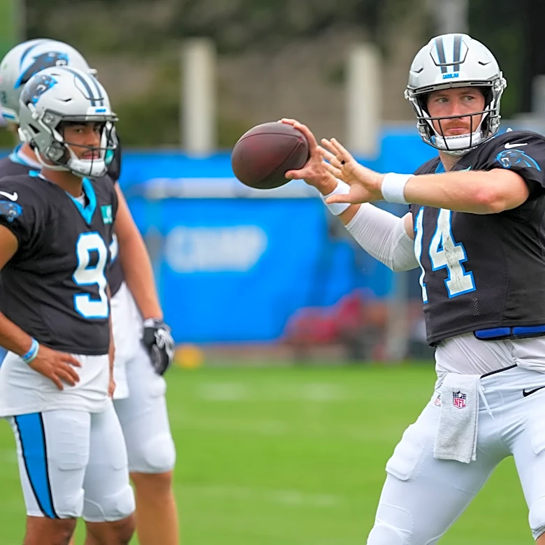 Report: Panthers parting ways with QB in roster cuts