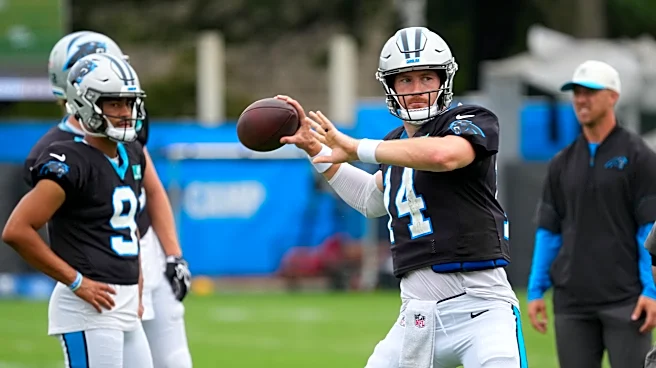Report: Panthers parting ways with QB in roster cuts