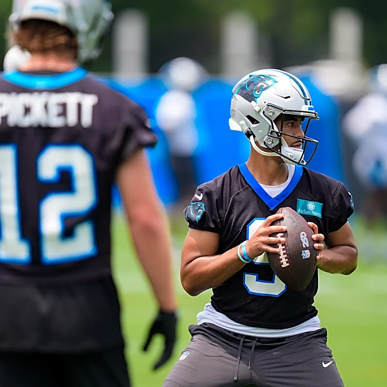 Panthers QB Kenny Pickett comments on Bryce Young's grasp of the offense