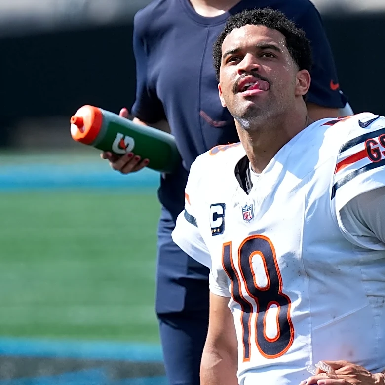 Panthers HC Dave Canales rejects idea that Bears QB Caleb Williams trolled him in post-game exchange