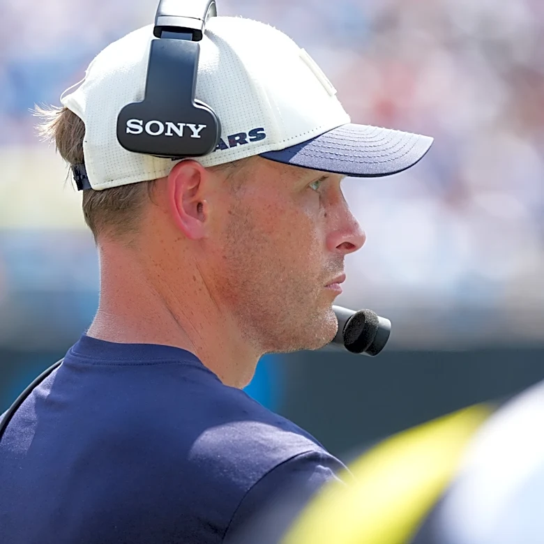 Bears HC Ben Johnson hints he was thinking about hanging 60 points on Panthers