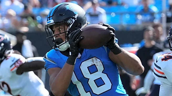 Panthers provide injury update on WR Jalen Coker at start of Week 2