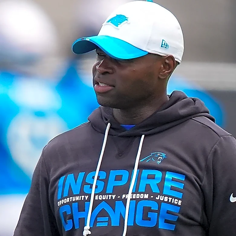 Panthers DC Ejiro Evero talks about receiving criticism after allowing franchise-record 59 points