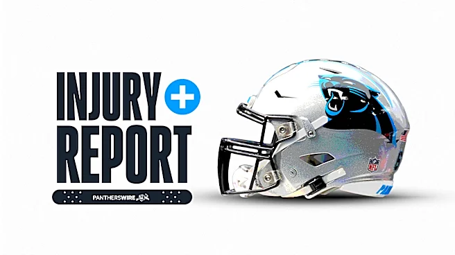 Panthers Week 2 injury report: One starter out, another questionable vs. Falcons