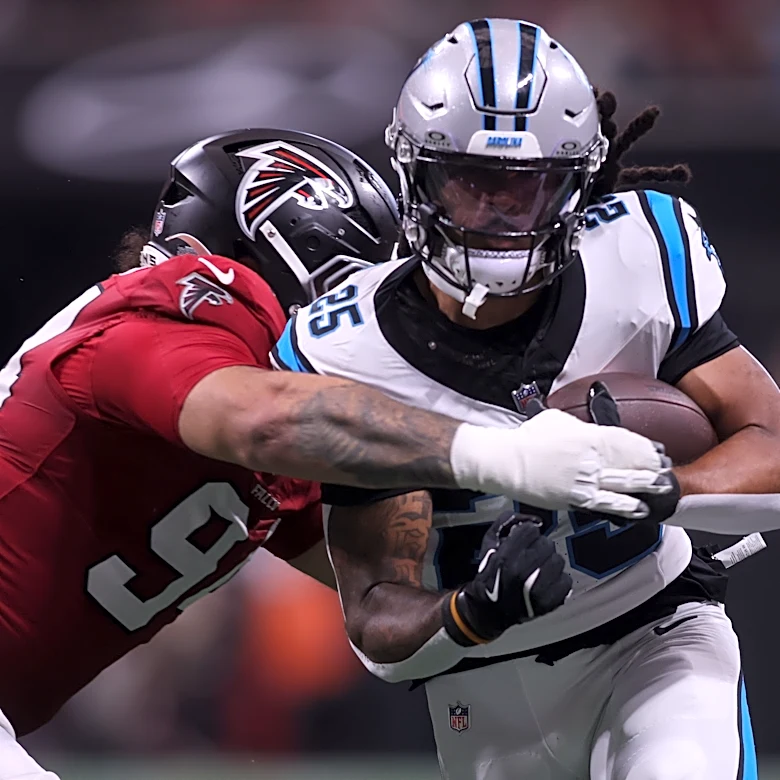 Panthers RB Jonathon Brooks re-aggravates injury in Week 2 win