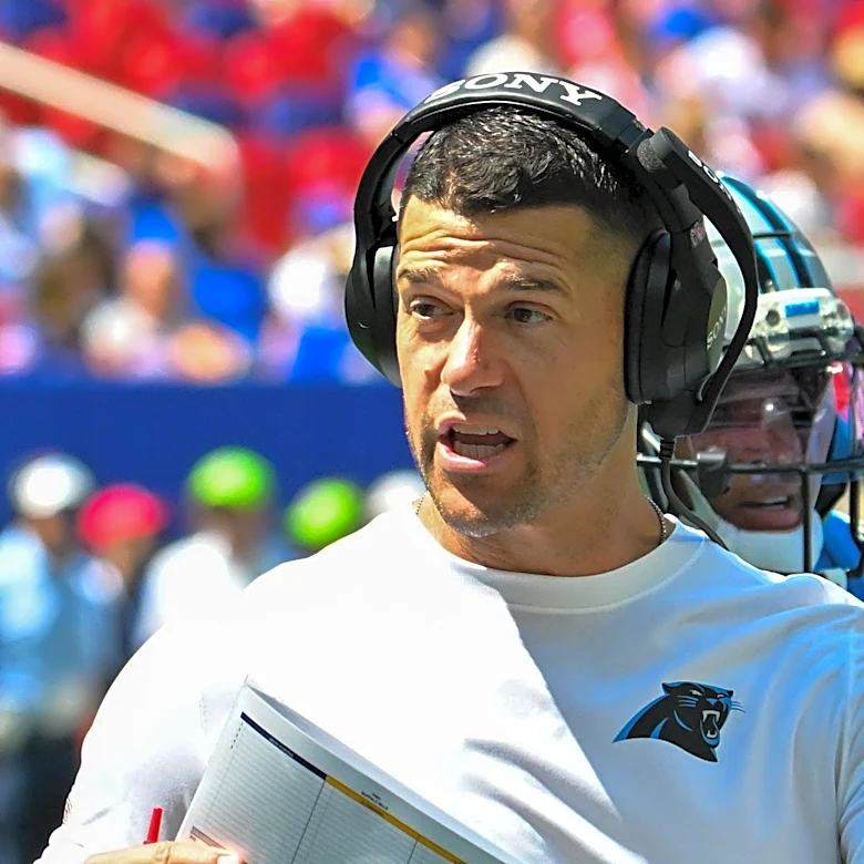 Panthers HC Dave Canales jokes about difference in play-calling with OC Brad Idzik