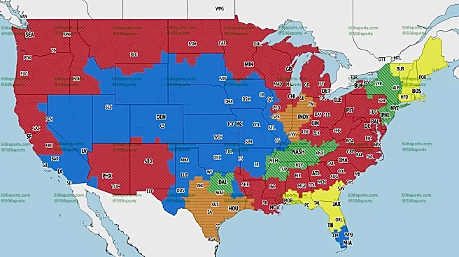 TV broadcast maps and announcers for Week 3 of the 2026 season