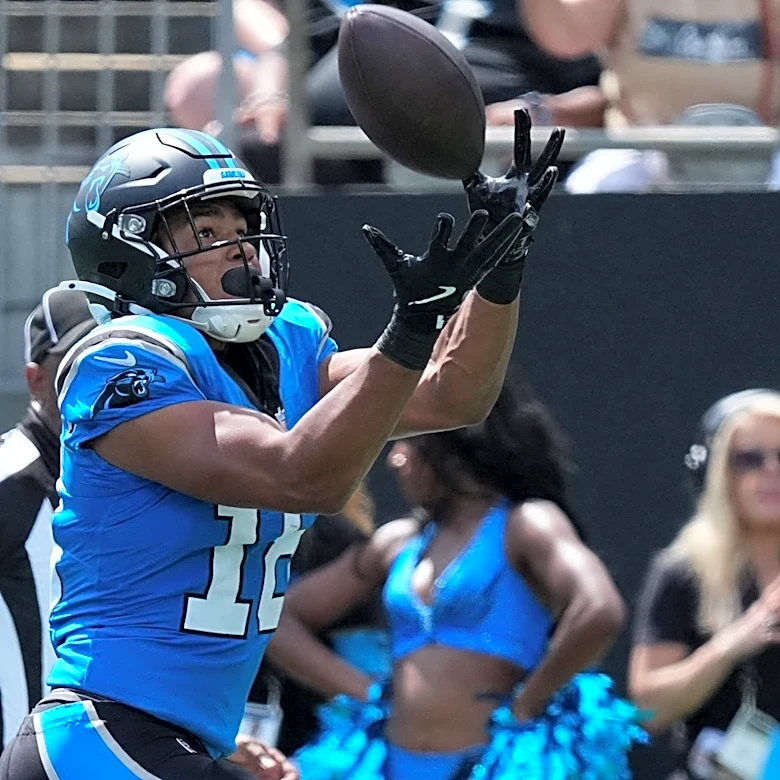 Is Jalen Coker playing today? Week 3 updates for the Panthers WR