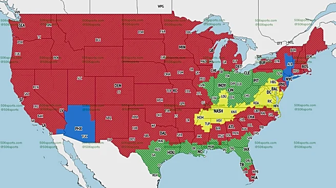 TV broadcast maps and announcers for Week 4 of the 2026 season