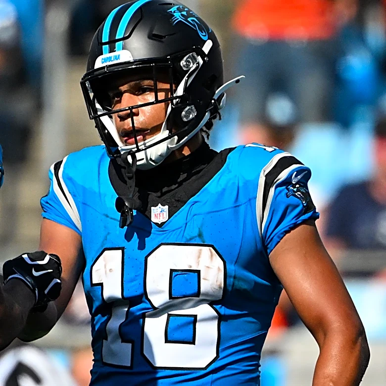 Is Jalen Coker playing today? Week 4 updates for the Panthers WR