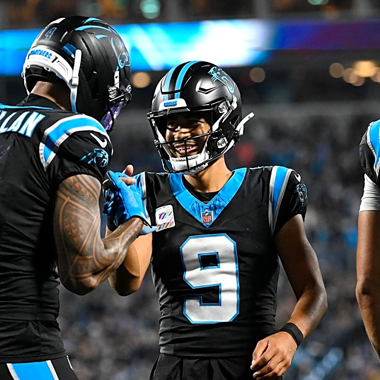 Panthers HC Dave Canales admits Bryce Young, Tetairoa McMillan did not have great week of practice before Week 4 win