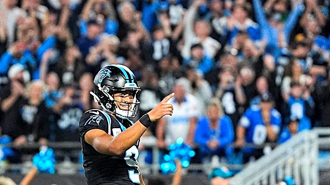 Panthers QB Bryce Young speaks on being showered with MVP chants in Week 4 win over Lions
