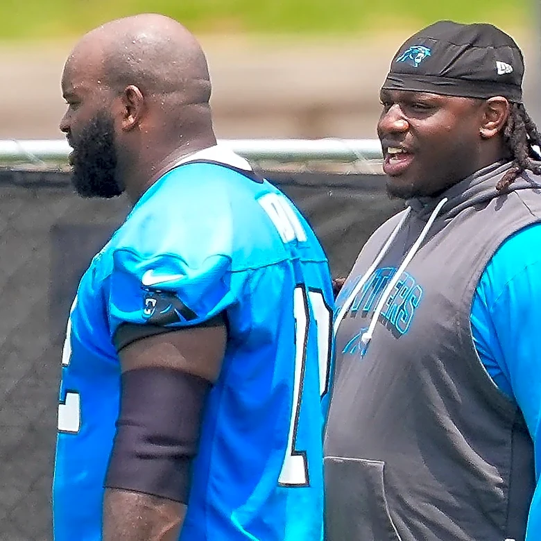 Panthers HC Dave Canales provides updates on OTs Ikem Ekwonu, Taylor Moton