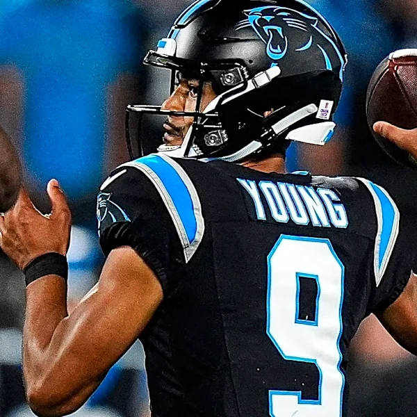 Cam Newton welcomes Bryce Young to Panthers franchise history