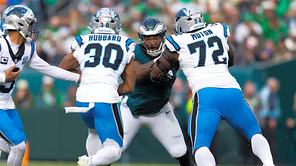 Key matchups for Panthers vs. Eagles in Week 6