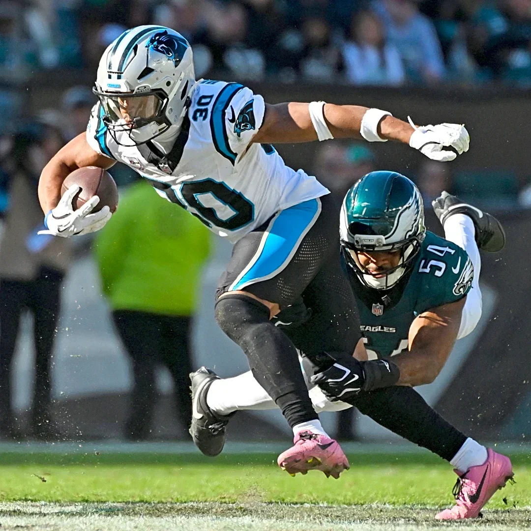 Best and worst PFF grades from Panthers' Week 6 win over Eagles