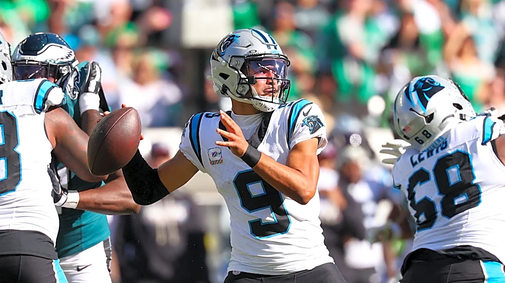 Where Panthers QB Bryce Young ranks statistically after Week 6