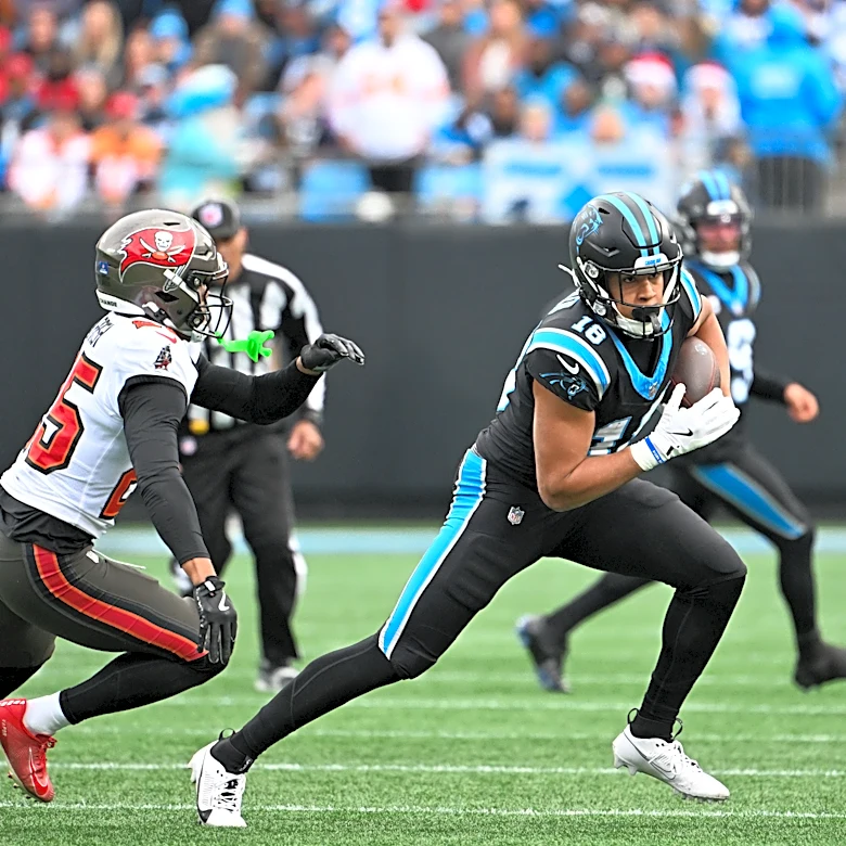 Panthers WR named surging fantasy football star by ESPN entering Week 7