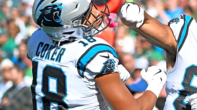 Panthers WR Jalen Coker, G Damien Lewis land back on injury report at start of Week 8